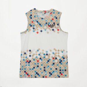 Japan Jinger Men's Tank top JM-6034 beige