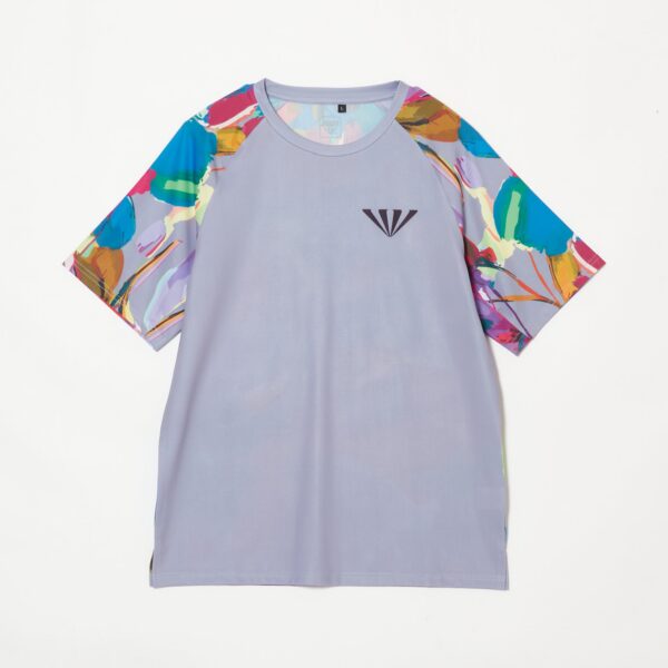 Japan Jinger Unisex Running Tee J-1054 grey