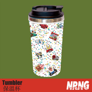 NRNG race motif tumbler