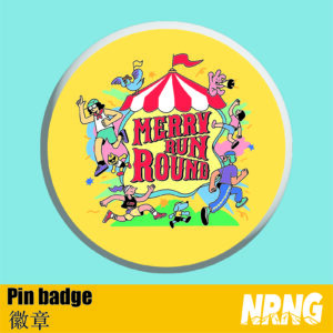 NRNG race pin badge 13
