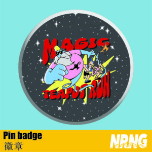 NRNG race pin badge 14