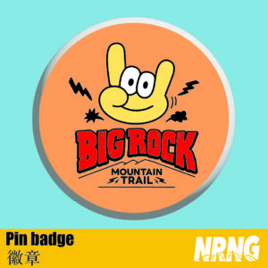 NRNG race pin badge 8