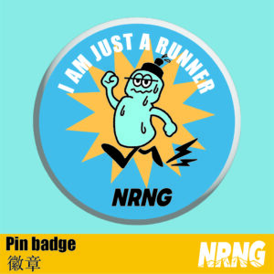 NRNG slogan pin badge 3