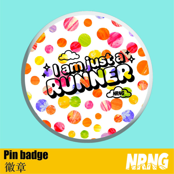NRNG slogan pin badge 4