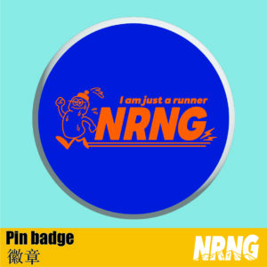 NRNG slogan pin badge 7