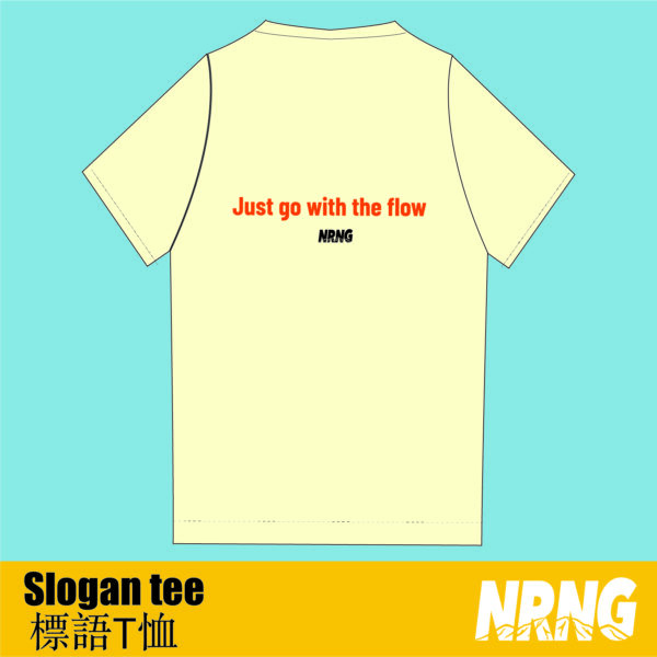 NRNG "I am just a runner" water flask man tee - Image 2