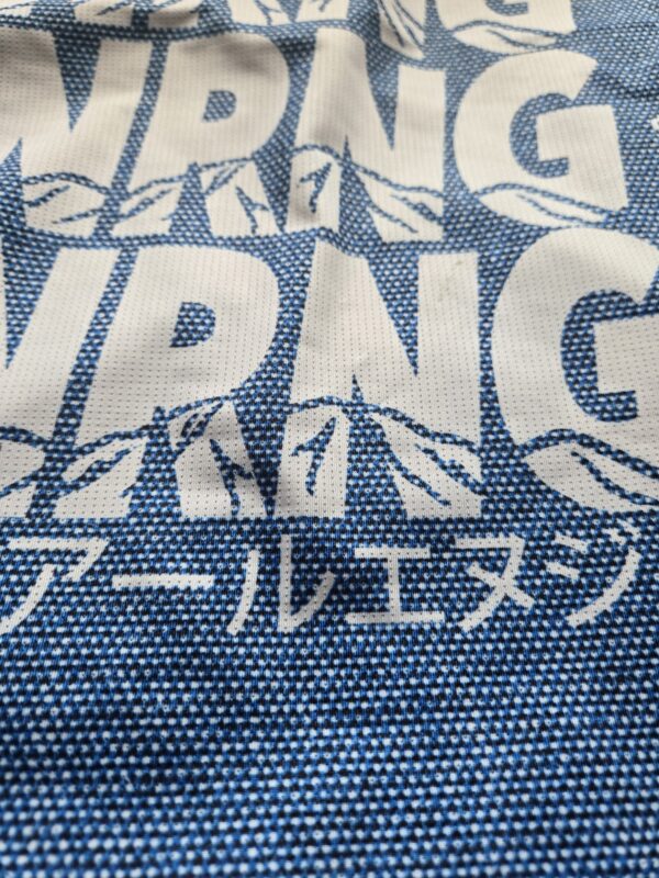 NRNG logo denim print tee - Image 4